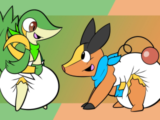 SnivyTepigRedraw2021